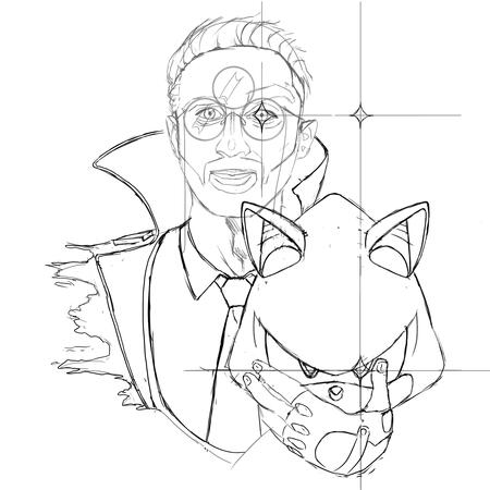Complex sketch - $40 USD min.